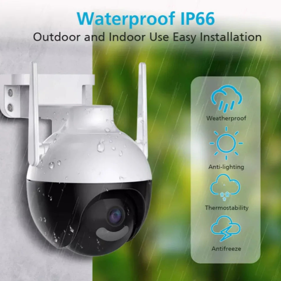 Outdoor 4K UHD 360° WiFi Security Camera