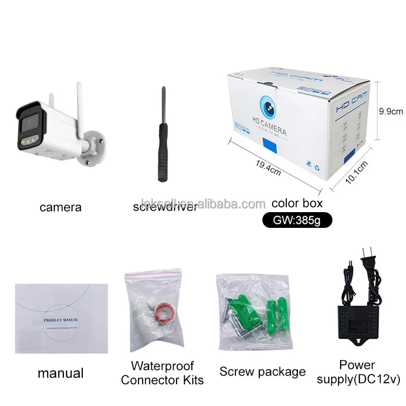 Outdoor Full HD Wireless WiFi Security Camera