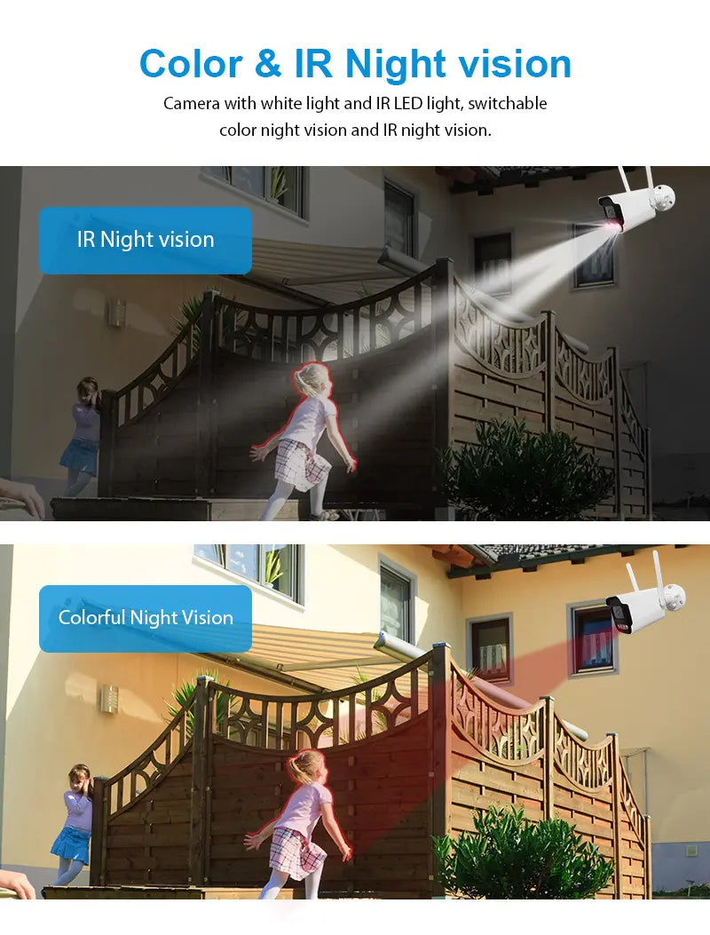 Outdoor Full HD Wireless WiFi Security Camera