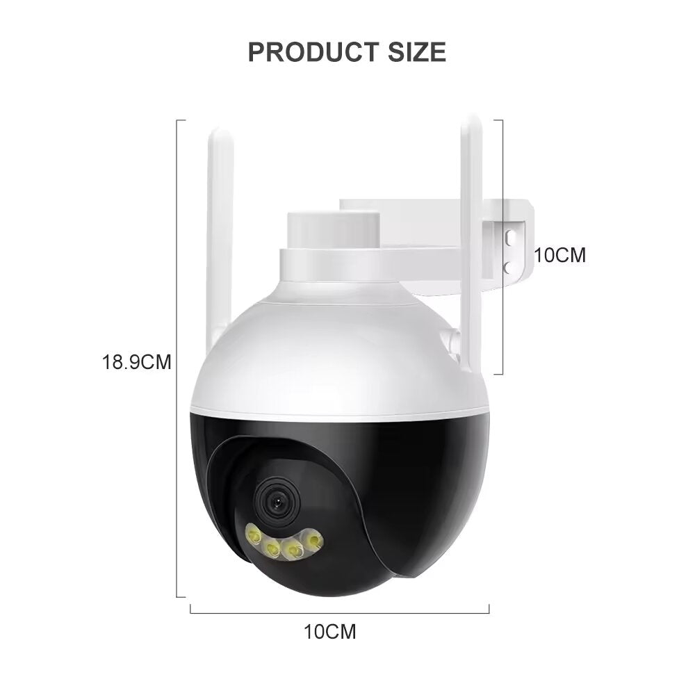Outdoor PTZ 360° WiFi Security Camera
