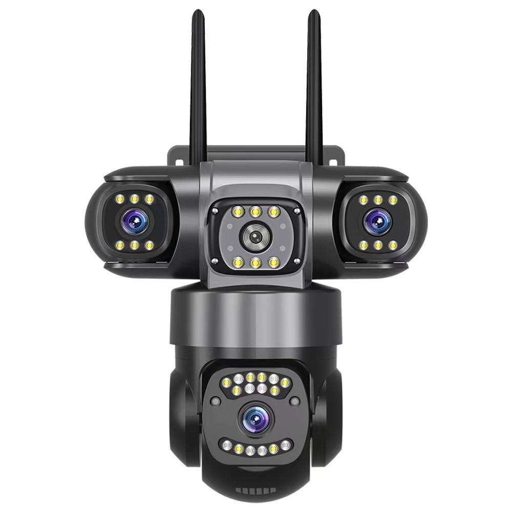Outdoor 4 Lens PTZ 360° Wifi Security Camera