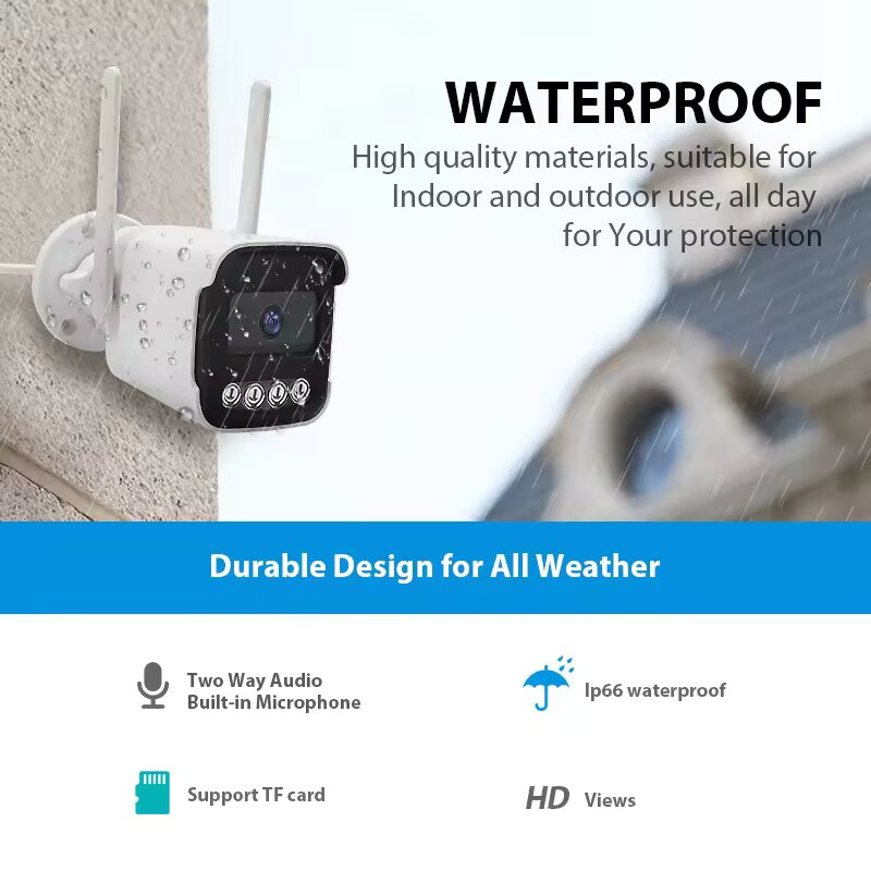 Outdoor Full HD Wireless WiFi Security Camera