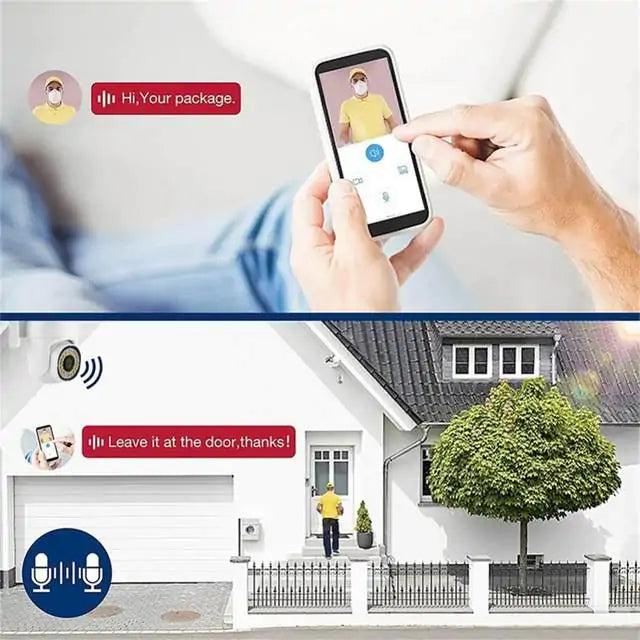 Outdoor 360° Full HD Wifi Security Camera