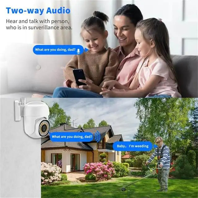 Outdoor 360° Full HD Wifi Security Camera