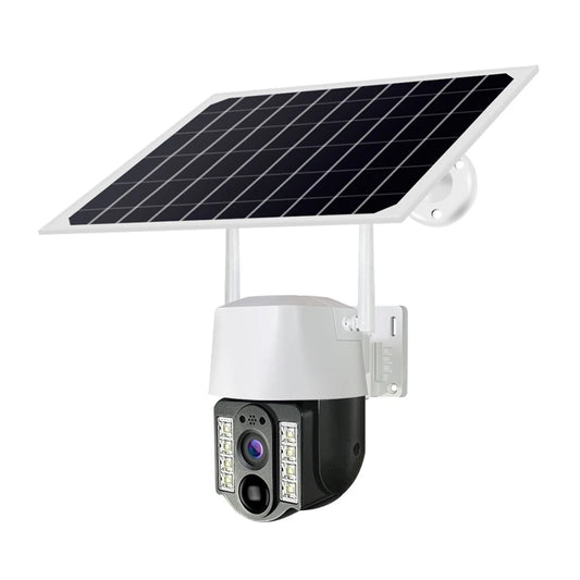 كاميرا مراقبة خارجية تعمل بالطاقة الشمسية تعمل بالواي فاي
