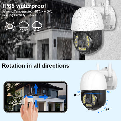4G SIM PTA Approved Outdoor Security Camera
