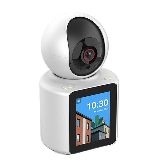 Baby Monitor & Indoor PTZ 360° WiFi Security Camera  UHD Display